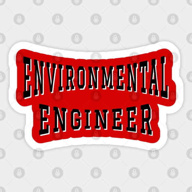 Environmental Engineer in Black Color Text Sticker by The Black Panther
